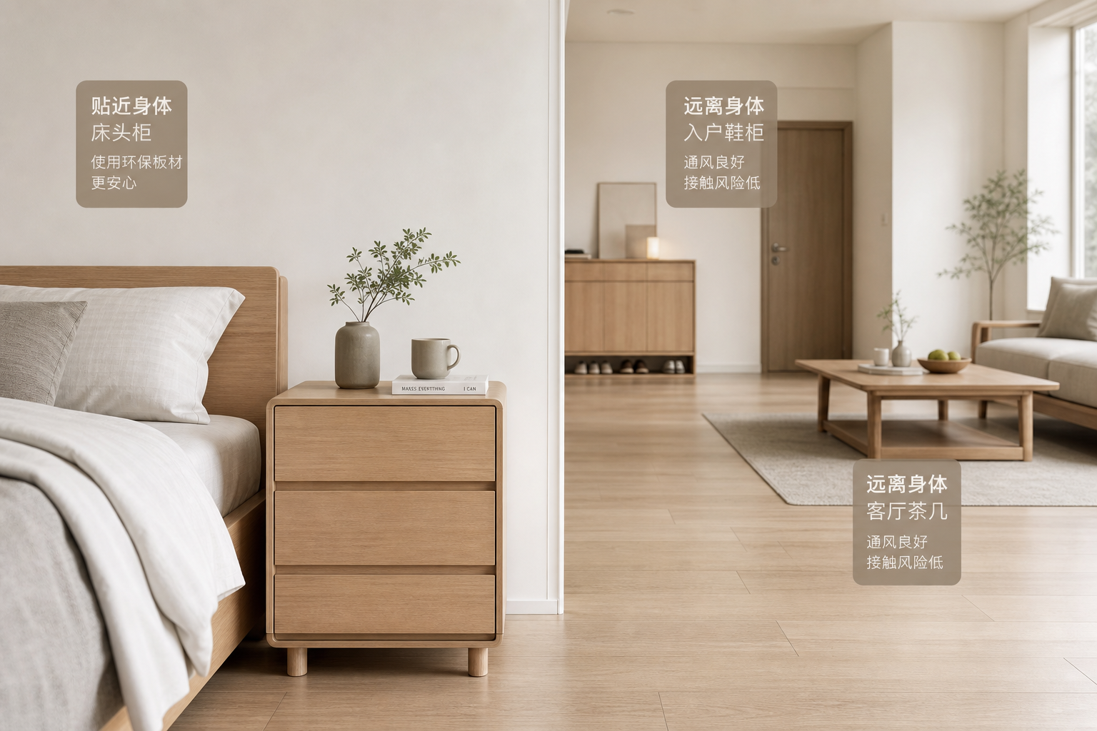 密度板小家具能不能用，关键看接触场景